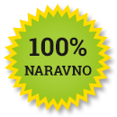 100 odstotno naravno ikona
